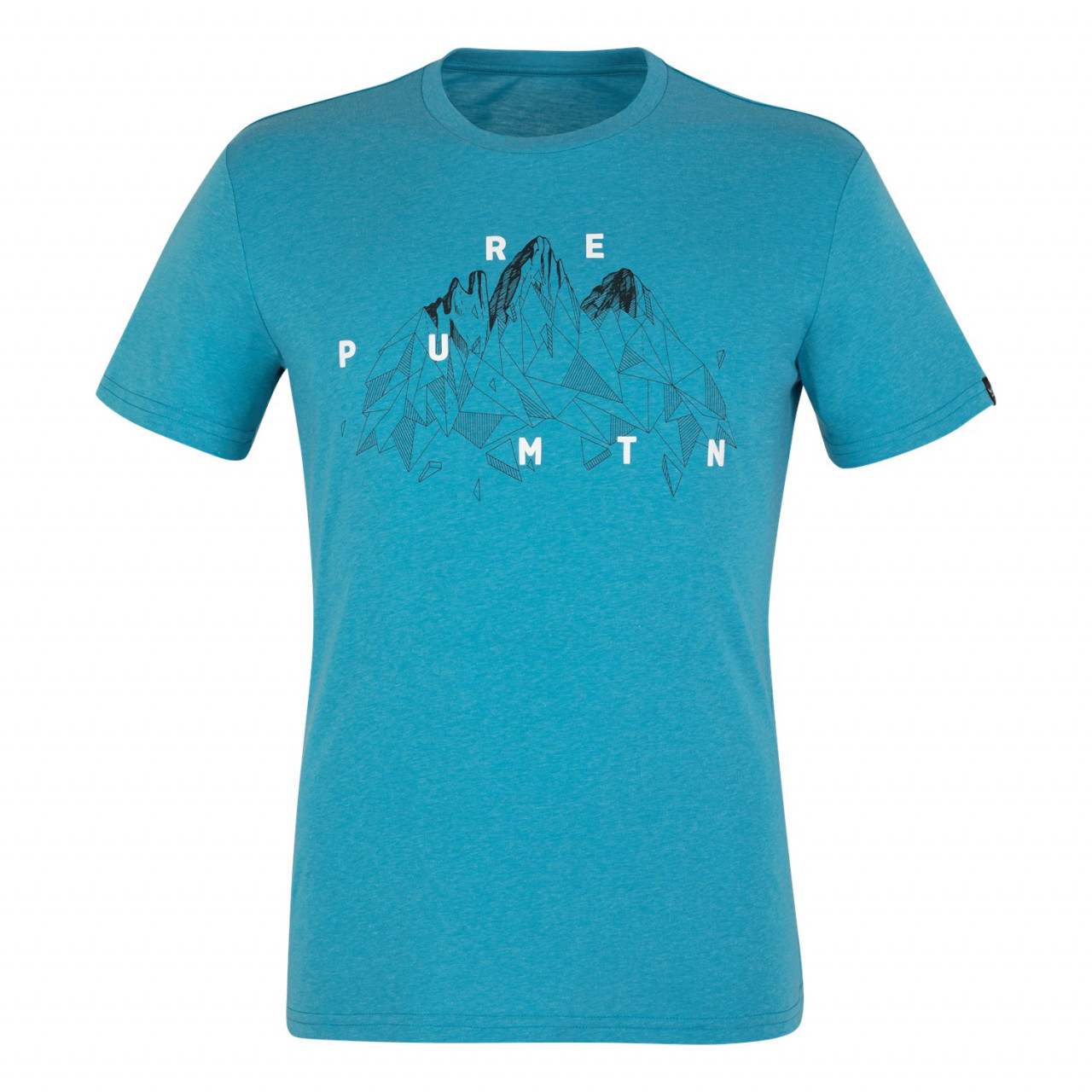 T-Shirts Salewa Illustration Dri-Release® Homem Azuis 713OGCJRN